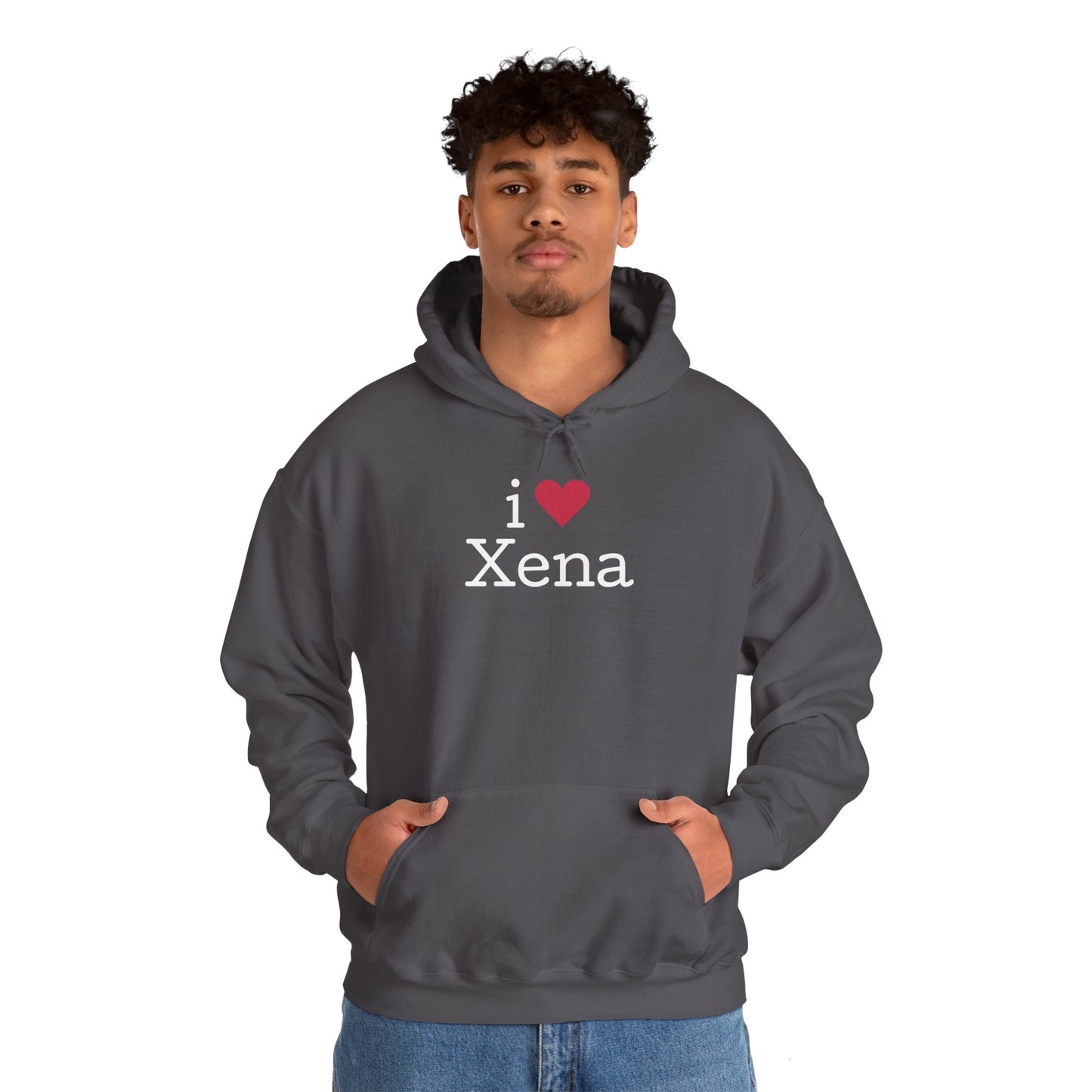 i Heart Xena Unisex Heavy Blend™ Hooded Sweatshirt