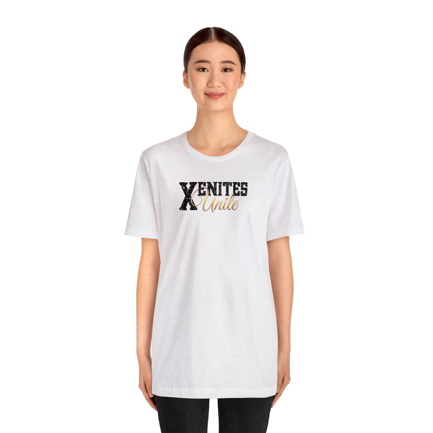 Xenites Unite Men and Women T-Shirt Jersey Short Sleeve Tee for Fandom Xenacon Fan Shirt 90s TV Show