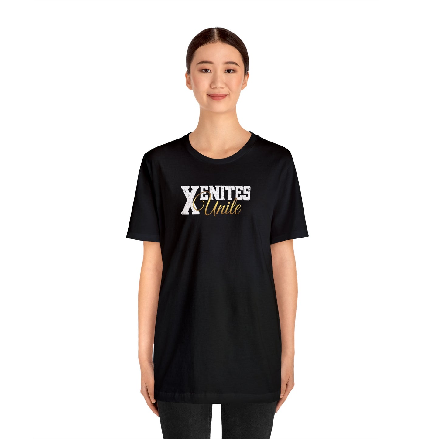 Xenites Unite Men and Women T-Shirt Jersey Short Sleeve Tee for Fandom Xenacon Fan Shirt 90s TV Show