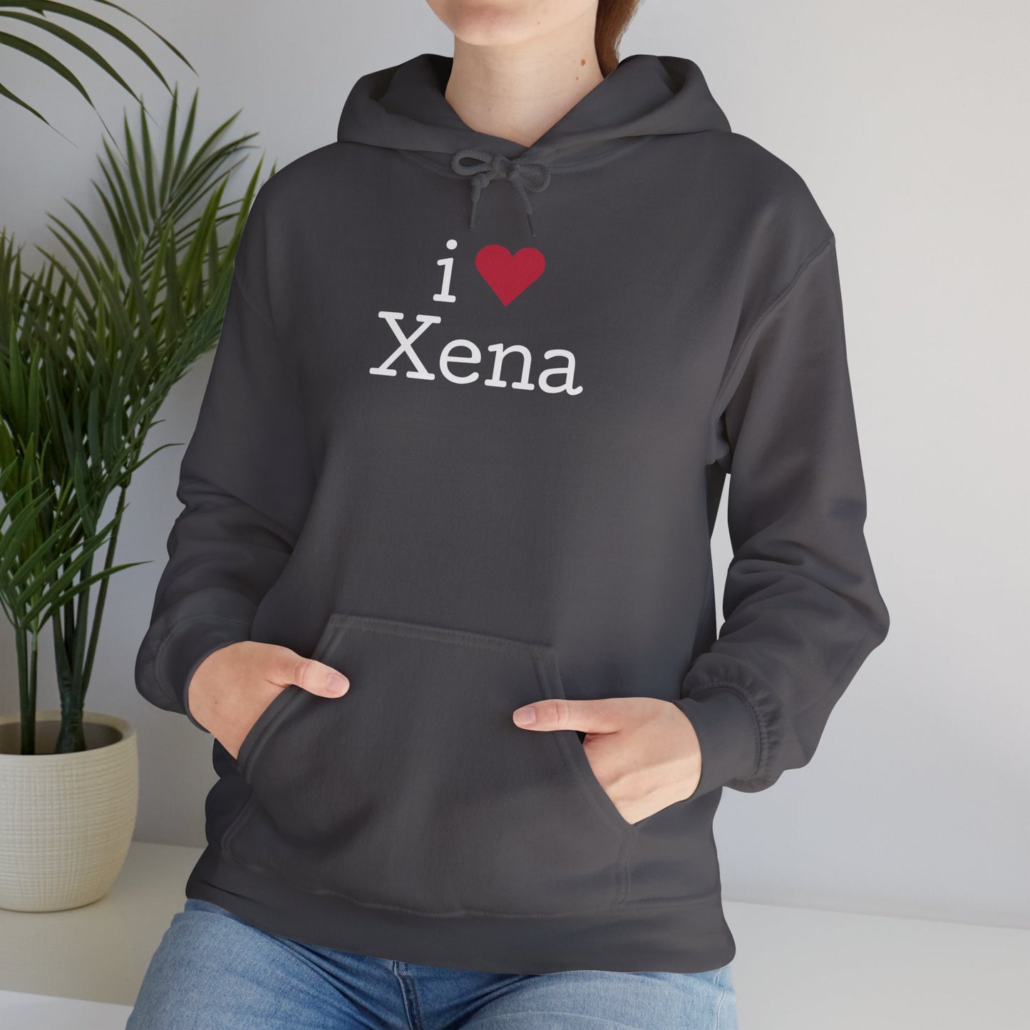 i Heart Xena Unisex Heavy Blend™ Hooded Sweatshirt