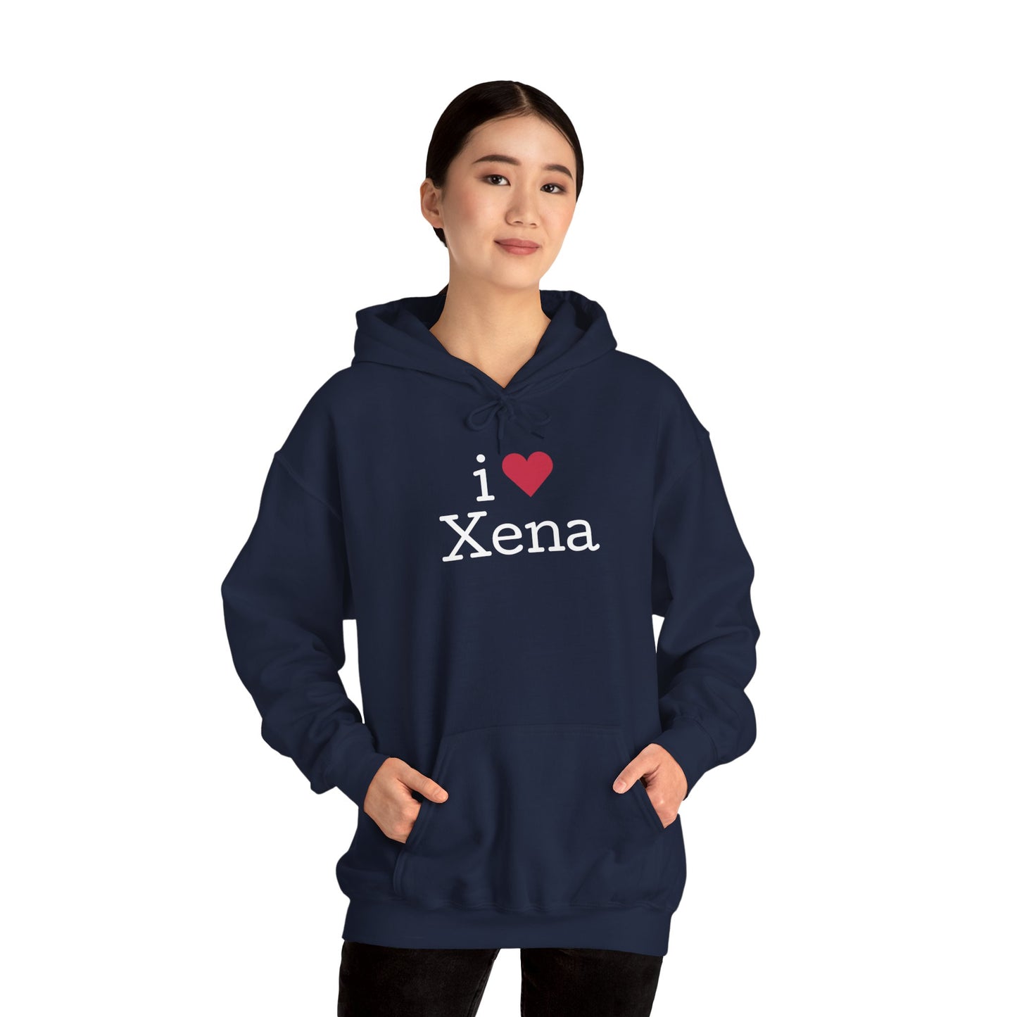 i Heart Xena Unisex Heavy Blend™ Hooded Sweatshirt