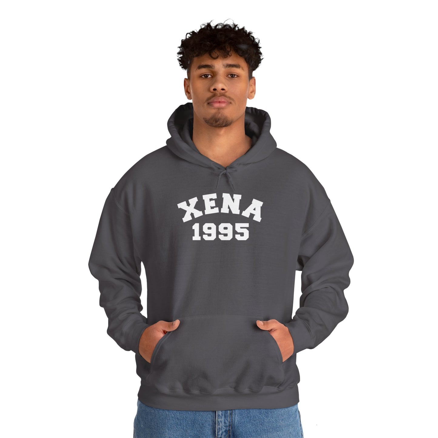 Xena 1995 Unisex Heavy Blend™ Hooded Sweatshirt