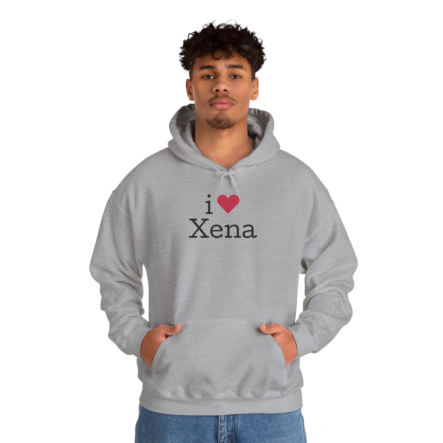 i Heart Xena Unisex Heavy Blend™ Hooded Sweatshirt