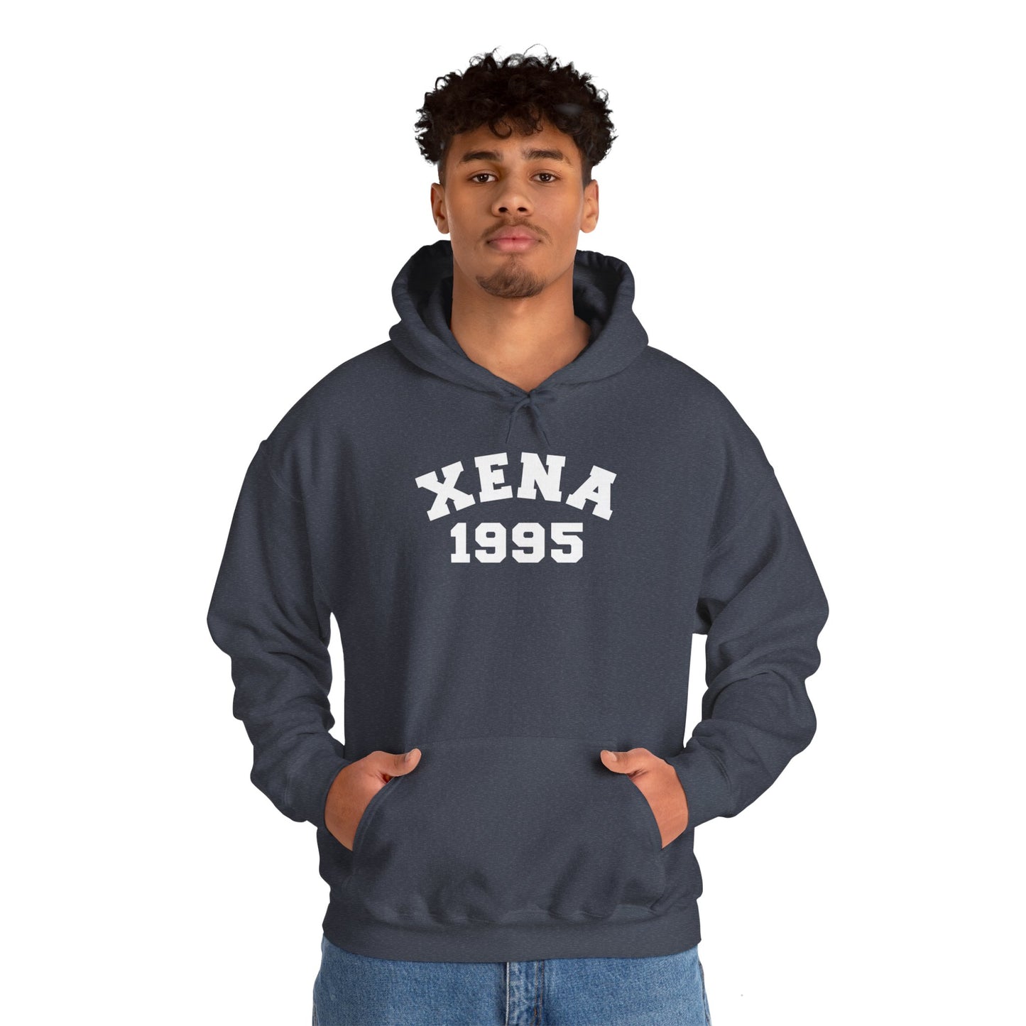 Xena 1995 Unisex Heavy Blend™ Hooded Sweatshirt