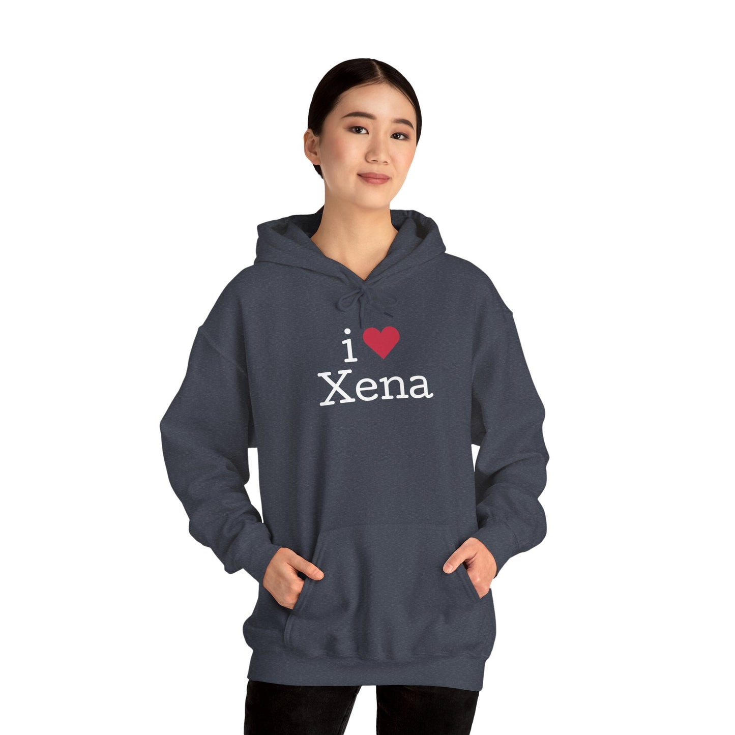 i Heart Xena Unisex Heavy Blend™ Hooded Sweatshirt