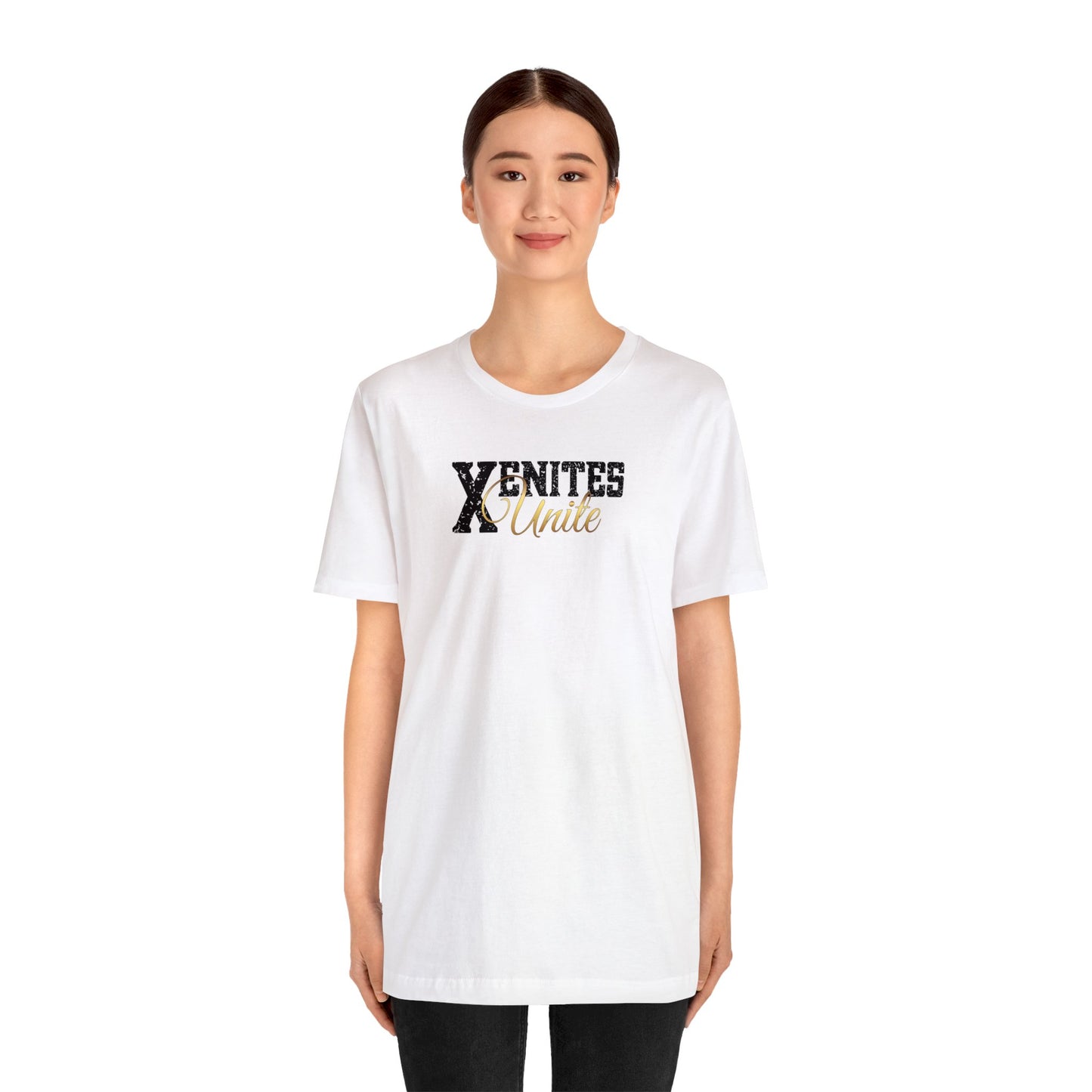 Xenites Unite Men and Women T-Shirt Jersey Short Sleeve Tee for Fandom Xenacon Fan Shirt 90s TV Show