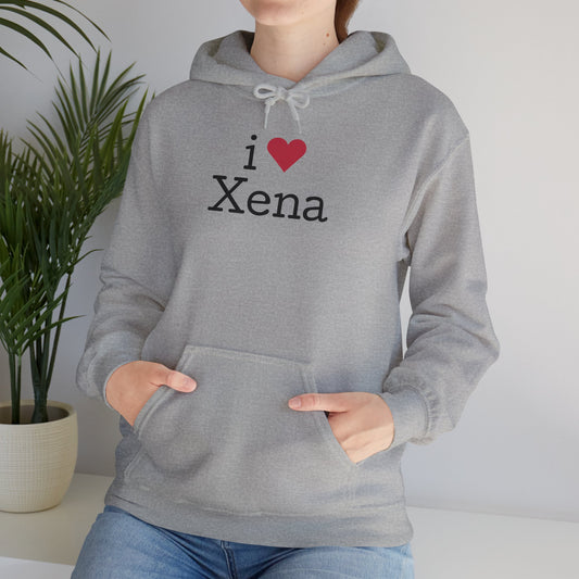 i Heart Xena Unisex Heavy Blend™ Hooded Sweatshirt