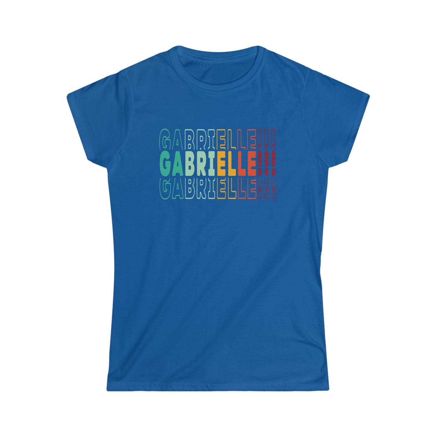 Gabrielle!!! Women's Slim Fit Tee