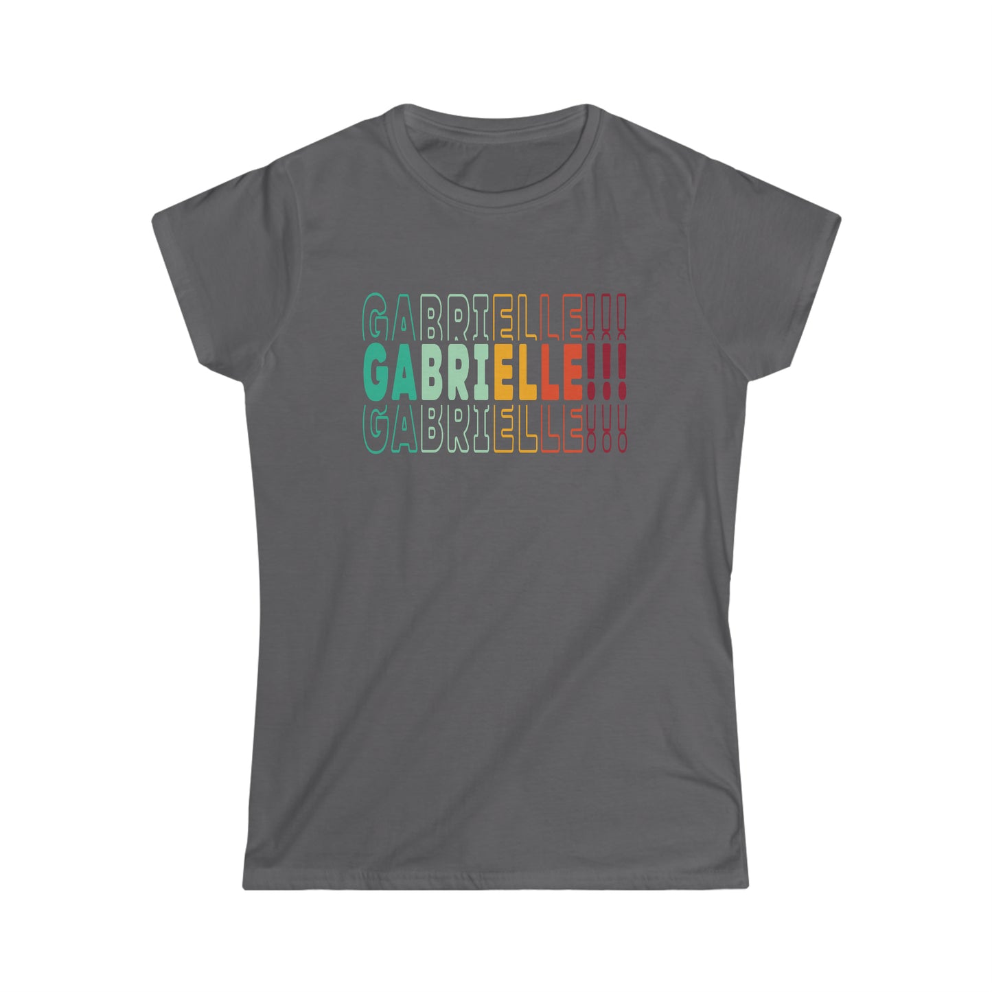 Gabrielle!!! Women's Slim Fit Tee